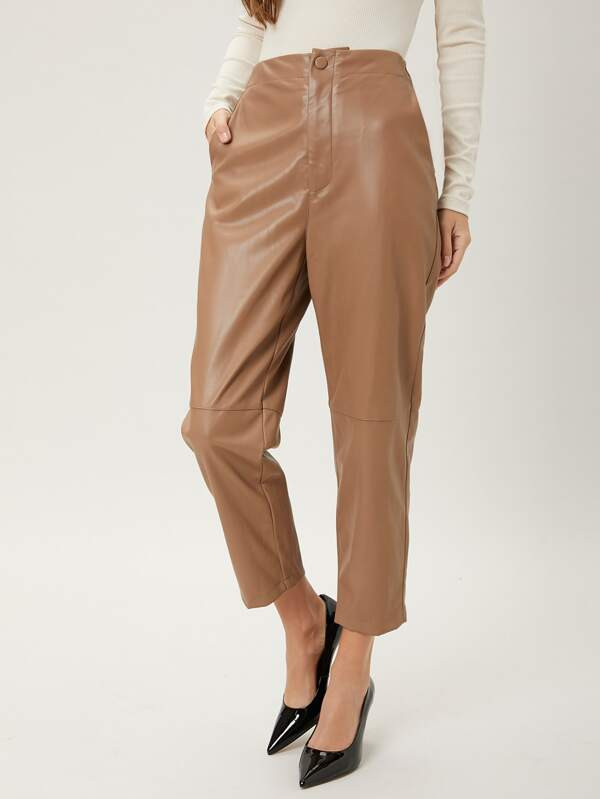 MOTF PREMIUM PU LEATHER CROPPED TAPERED PANTS
   
      SKU: sw2107151724497244
          (64 Rev... | SHEIN