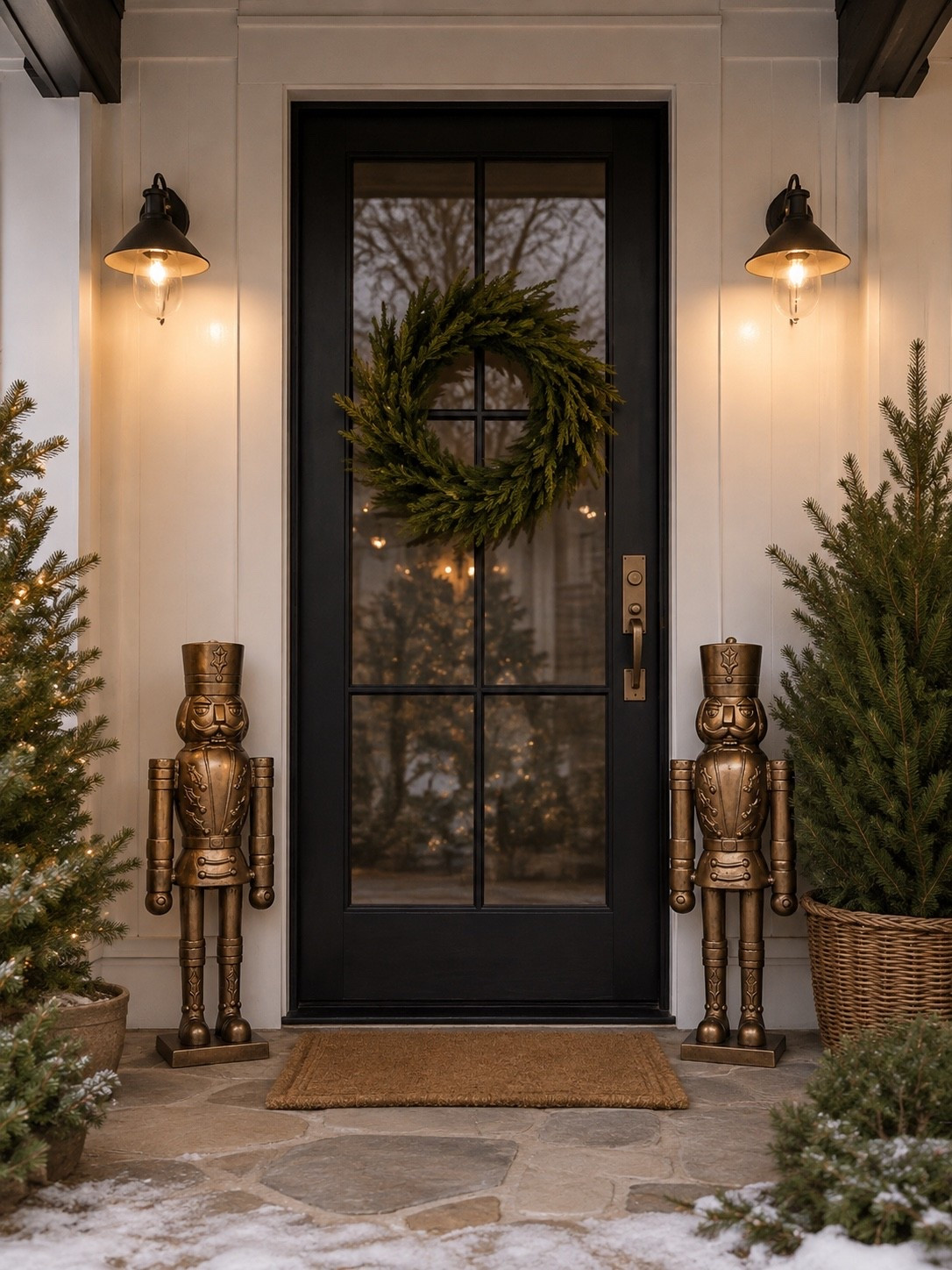 I love these 45 inch tall, brass nutcrackers for the holidays! You could use these indoors or outside by your front door. These always sell out so fast!

#LTKHome #LTKSeasonal