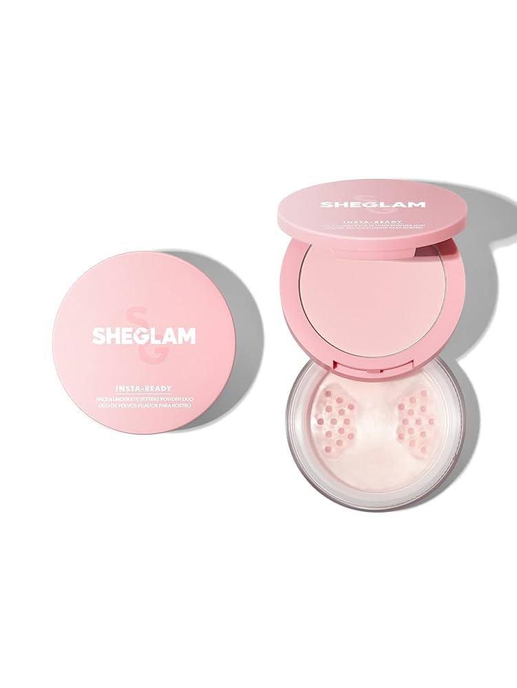 SHEGLAM Insta-Ready Face Powder Loose Under Eye Setting Powder-Bubblegum | Amazon (US)