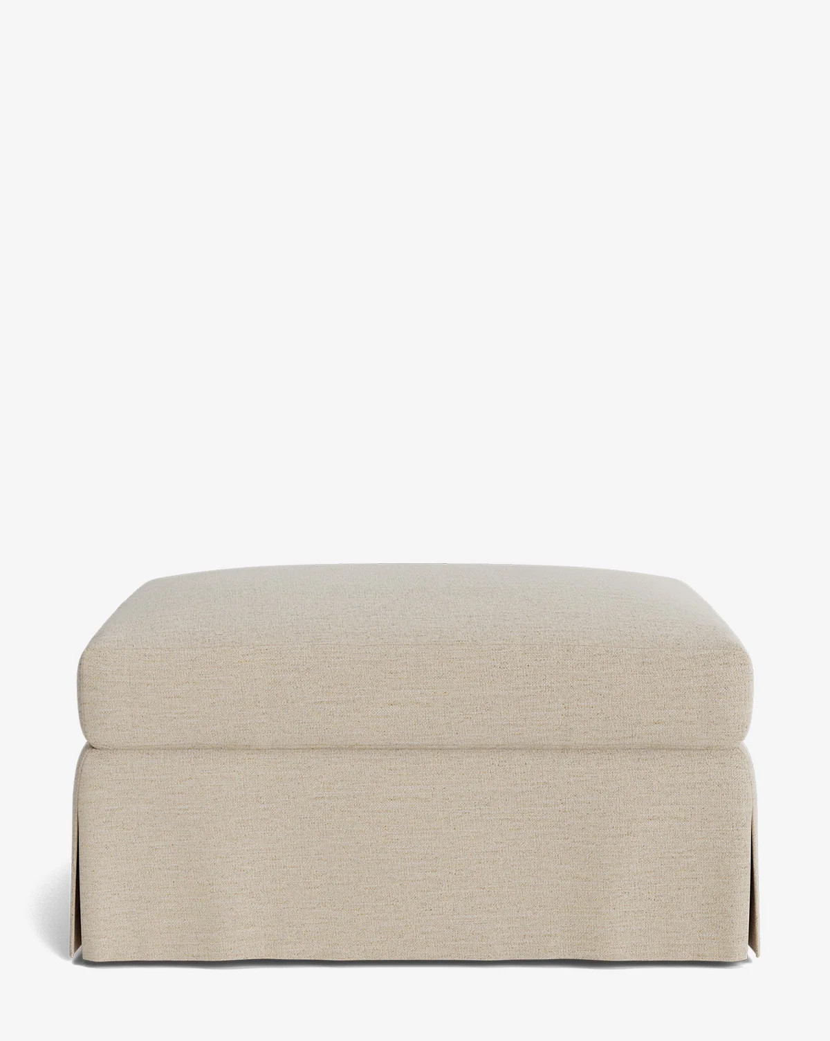 Lucille Skirted Ottoman | McGee & Co. (US)