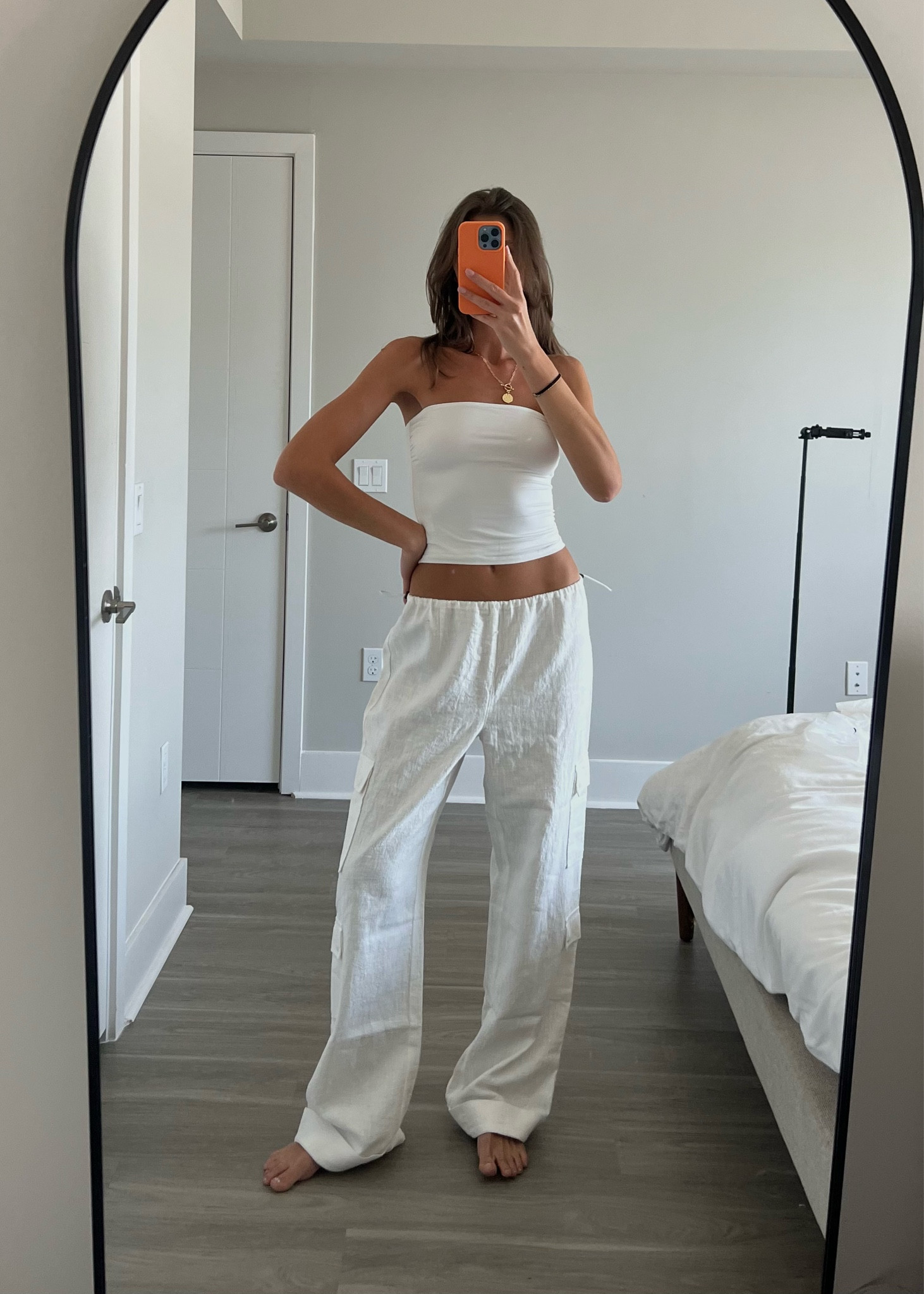the perfect tube top and linen pants 🫶🏼 

Tall girl style, linen pants, white tube top, summer outfit 

#LTKSeasonal #LTKtravel #LTKfit
