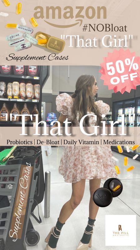 50% off cyber week! 
Peace of mind post Holiday goodies- homemade cookies 🍪 , casserole 🥘 , pizza, pasta 🍝 , pastries 🥐, 🍕 (the gut 🚽 brain 🧠 connection gets me every time!) Habit stack your gut health into your routine 🤍 🧾✔️ that girl 

Chic and discreet  Supplement Cases from the Pill Aesthetic✨ Never be without your supplements or medication this holiday season 


#LTKsalealert #LTKCyberweek #LTKGiftGuide