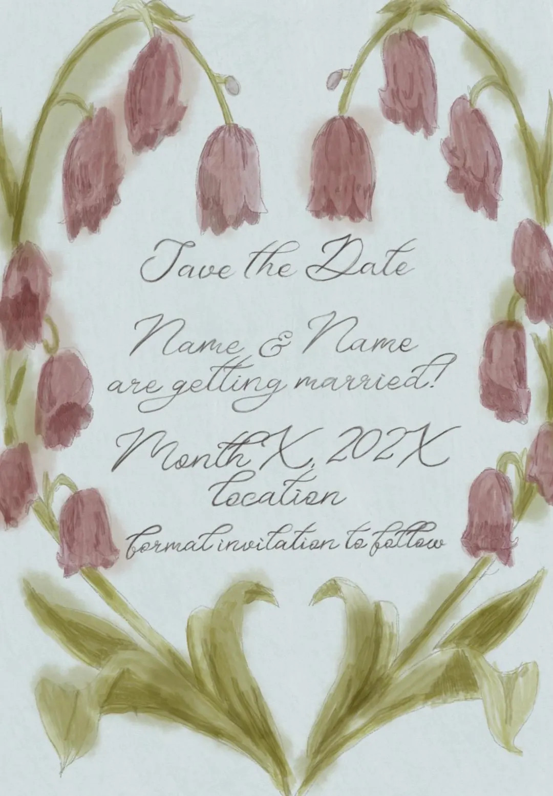 Custom Save the Date Invitation | Digital Download | Editable Wedding Announcement | Fast 48hr Tu... | Etsy (US)