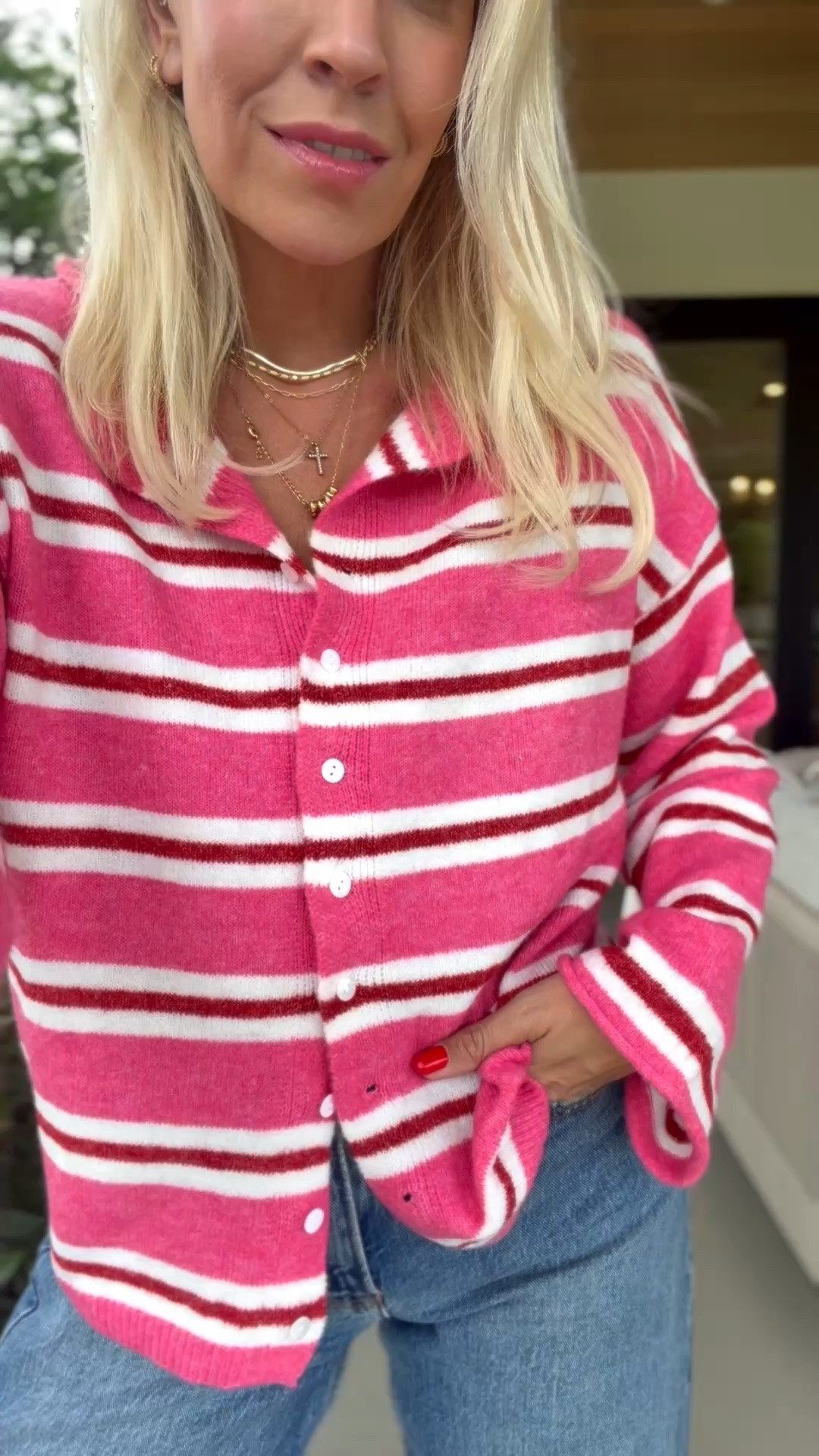 Cutest cardigan like one you’re seeing at boutiques! So soft and comfy!