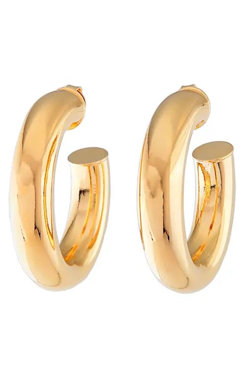 Martha Calvo Tubular Hoop Earrings in Gold at Nordstrom | Nordstrom