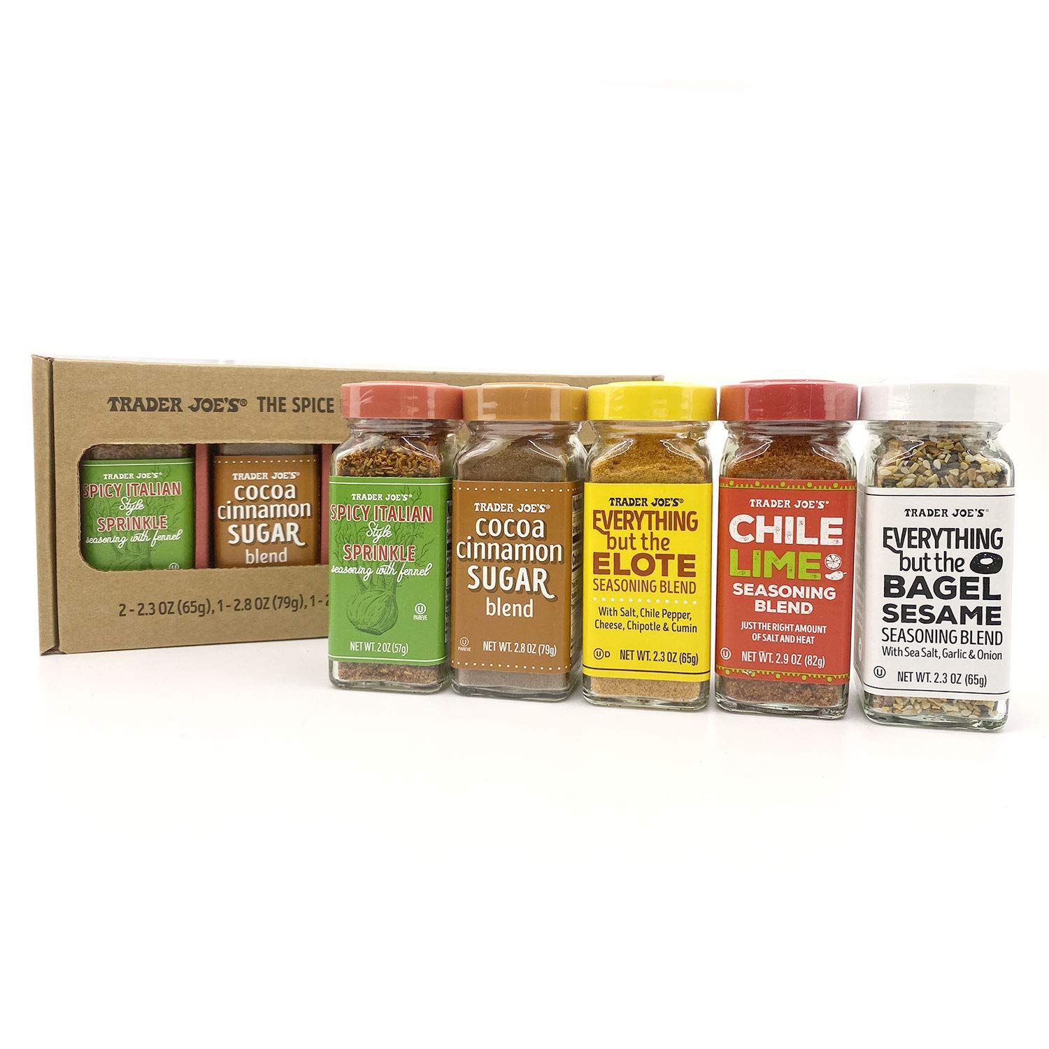 Trader Joe's The set of Curated Seasoning Blends, 5 Best Selected Seasoning in the Box | Amazon (US)