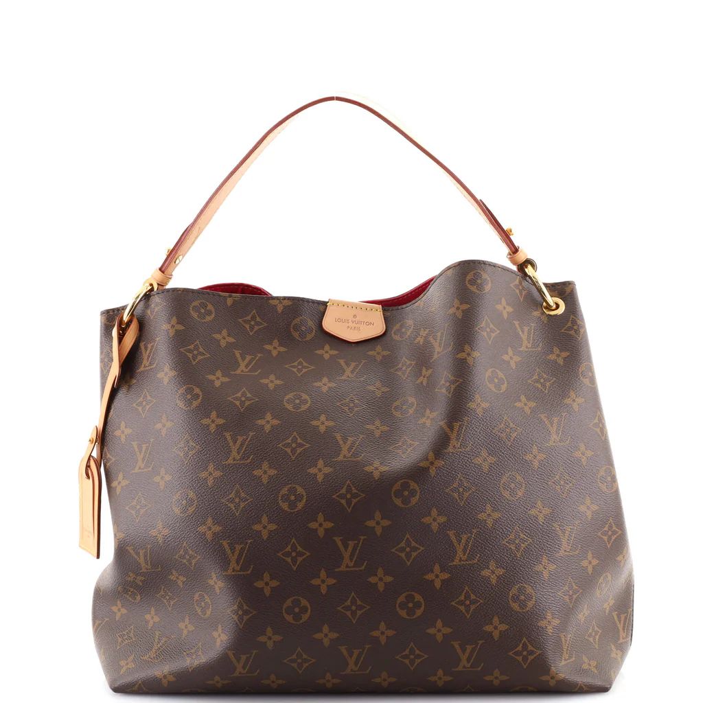 Louis Vuitton Graceful Handbag Monogram Canvas MM Brown 1586441 | Rebag