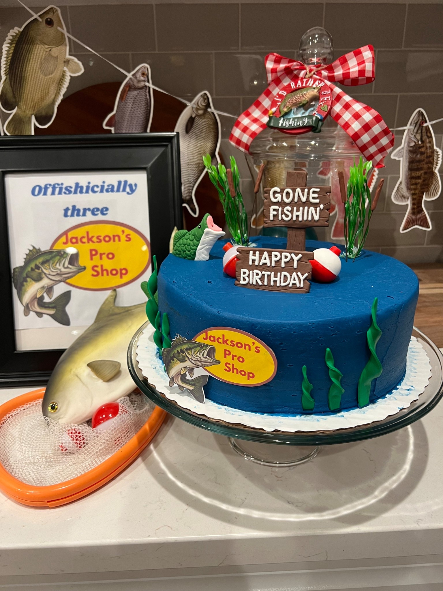 Gone Fishin’ Cake Topper 🎣🎂 #ltkbirthday 

#LTKHome #LTKBaby #LTKKids