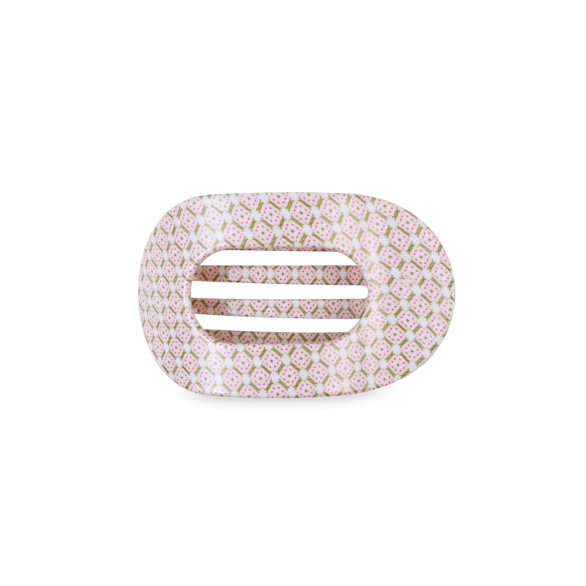 Pine & Pearl Small Flat Round Hair Clip | TELETIES