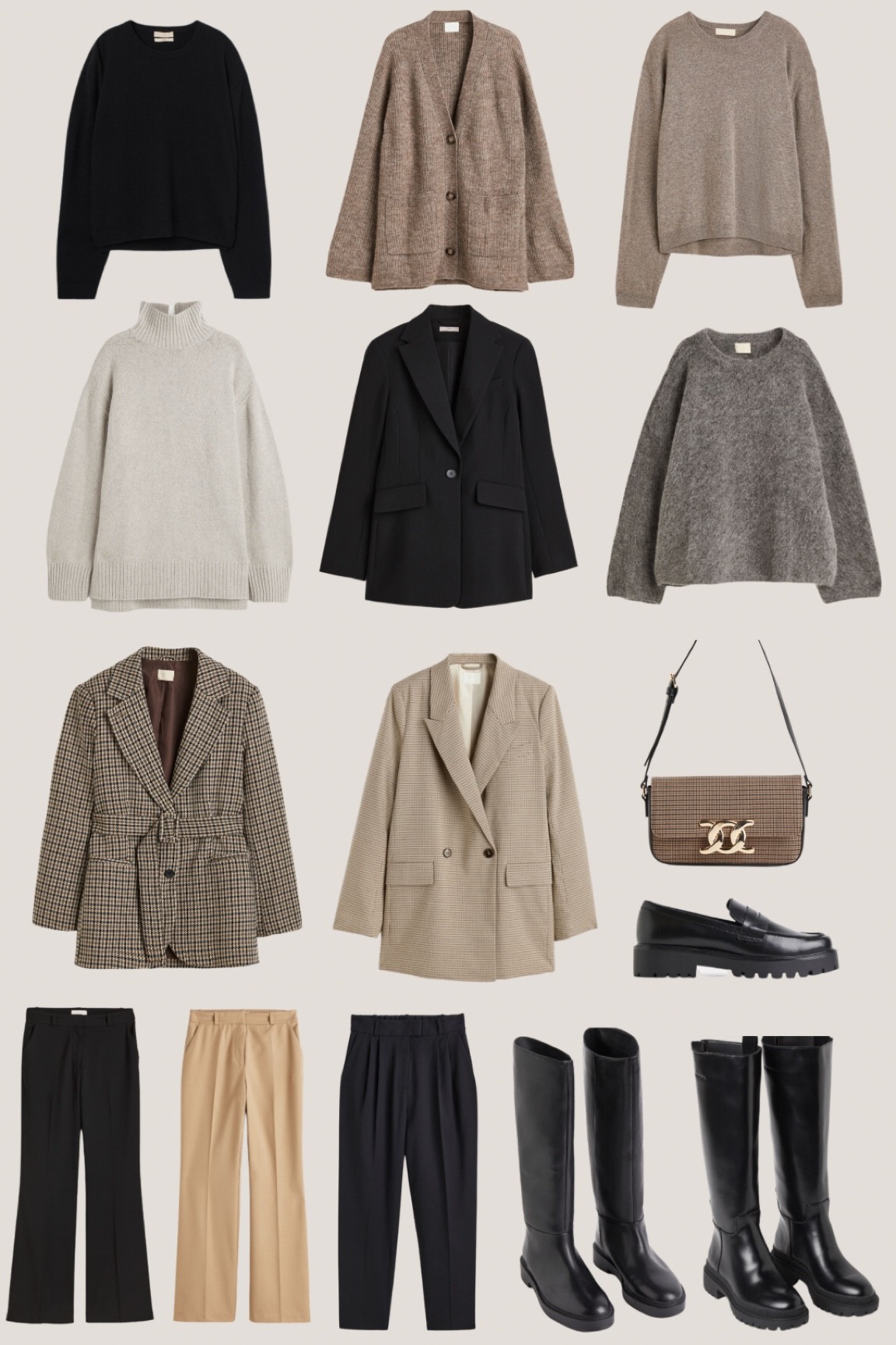 NEW IN at H&M #capsulewardrobe #autumnessentials