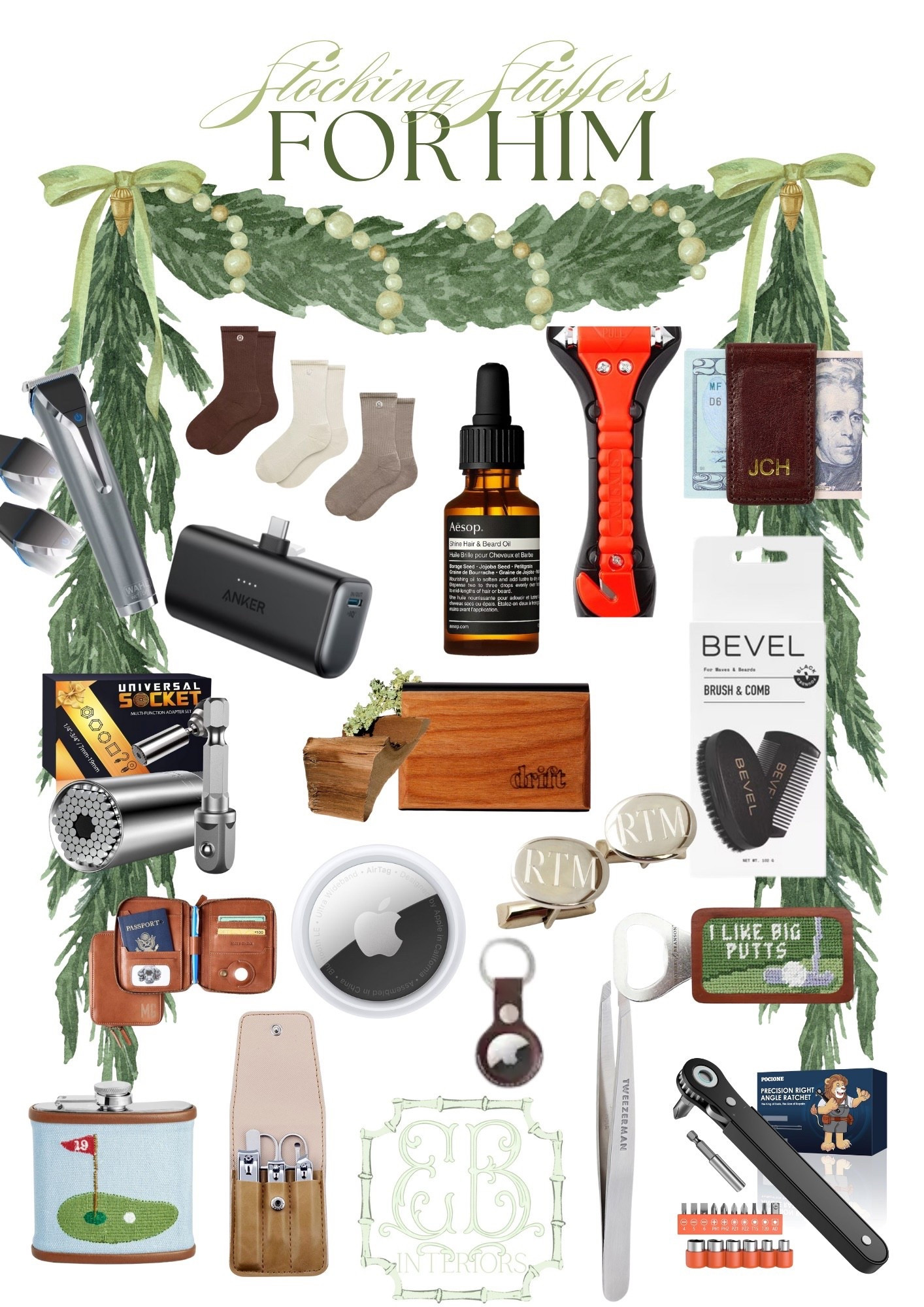 Stocking stuffers for the men who are hard to buy for- good essentials for everyone!!

#LTKHoliday #LTKFindsUnder50 #LTKGiftGuide