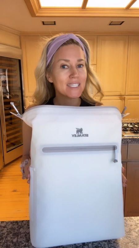 Who's ready for functional adventures with me and @stanley_brand?! ✨ Excited to showcase Stanley's versatile backpack cooler, perfect for busy moms, vacations, or as your carry-on for any travel mode. Keep your snacks fresh on the go, whether it's a pickup truck adventure or jet-setting around the world. 😘 Fits up to 20 cans and even your Stanley Quencher on the side! Pro tip: Transform it into your travel cooler for a refreshing vacay. ☀️ @stanley_brand #stanleypartner #ad

#LTKVideo #LTKSeasonal #LTKtravel