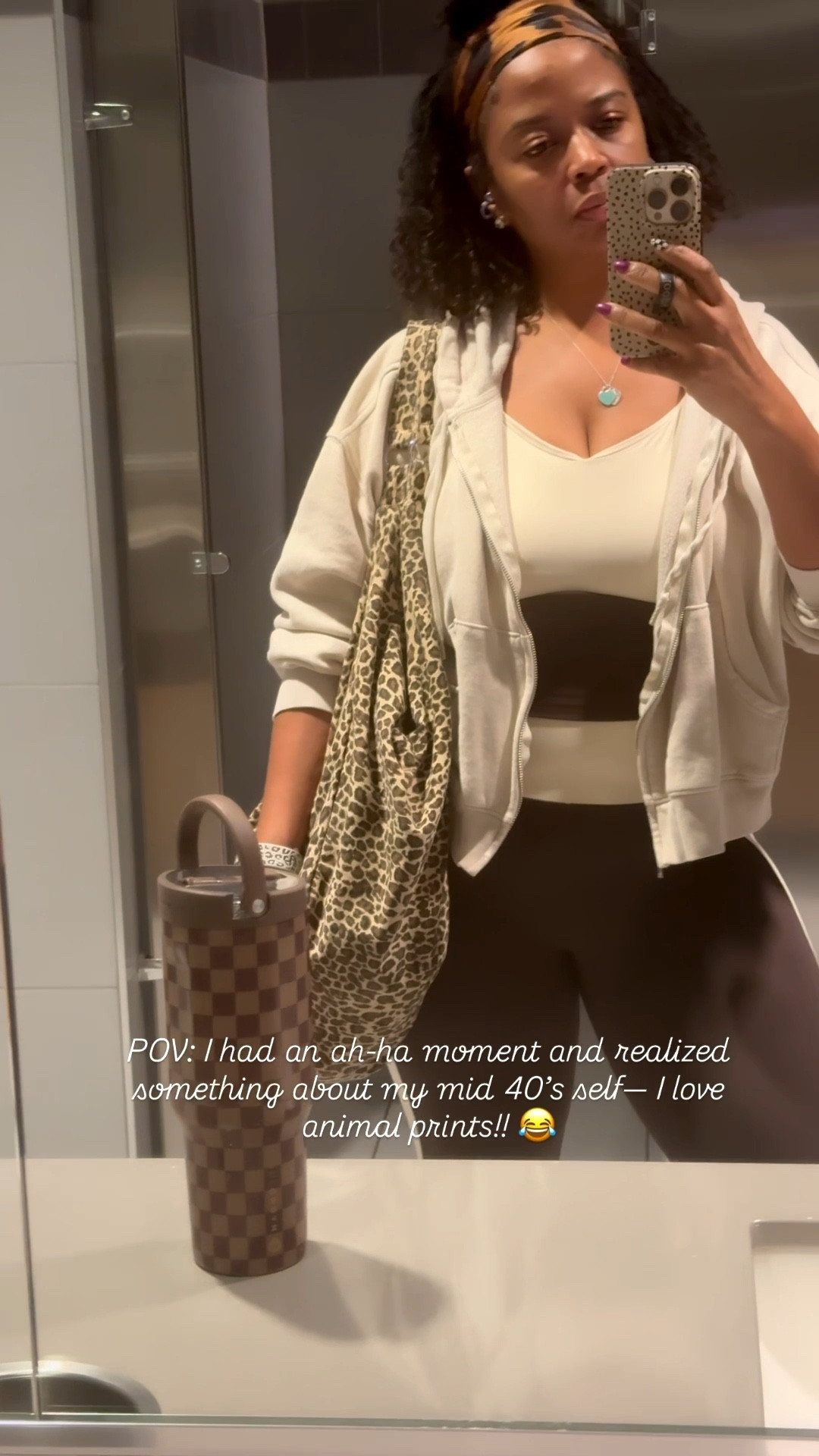 POV: I love animal prints! 

#LTKActive #LTKMidsize #LTKStyleTip