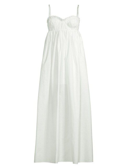 Gianna Cotton Poplin Maxi Dress | Saks Fifth Avenue