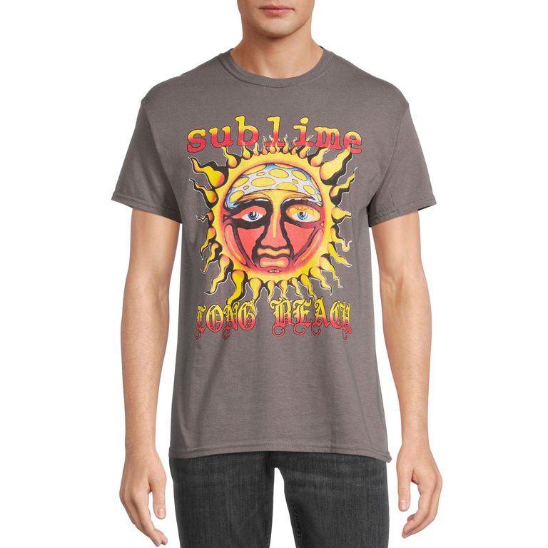 Sublime Men's Sun Long Beach Logo Tee - Walmart.com | Walmart (US)