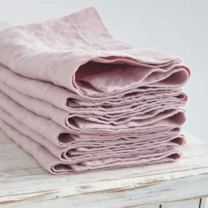 Linen Napkins  100% natural stonewashed linen napkins 20 | Etsy | Etsy (US)