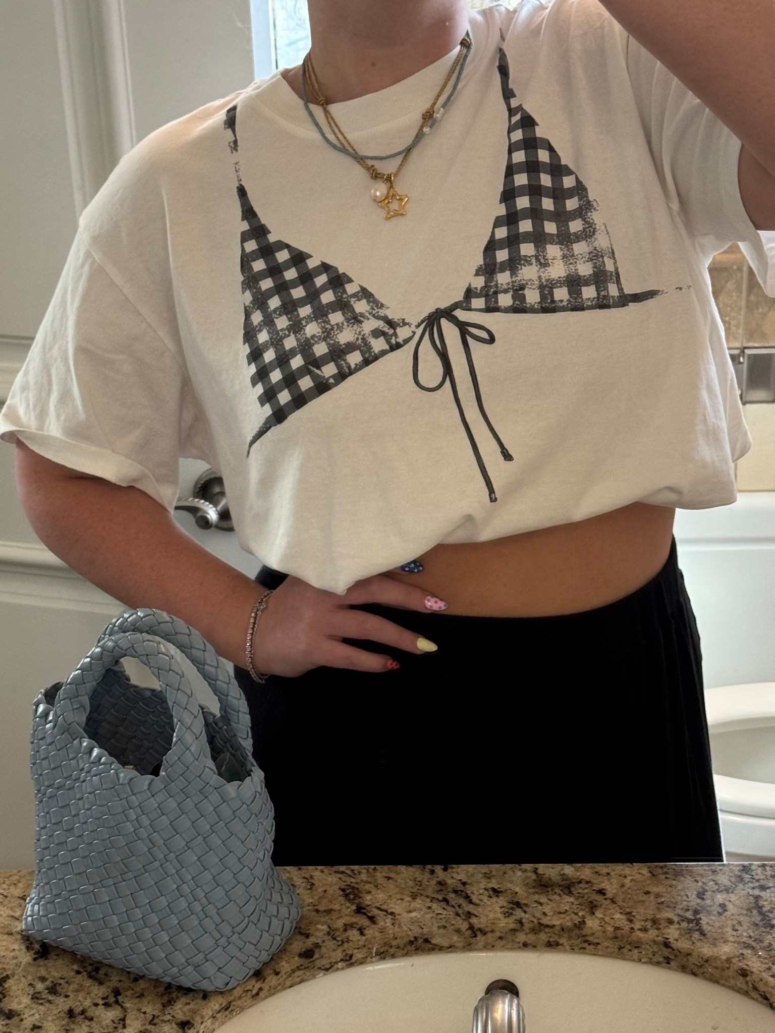 New favorite summer tshirt 👙everything under $50! 

#LTKStyleTip #LTKSeasonal #LTKFindsUnder50