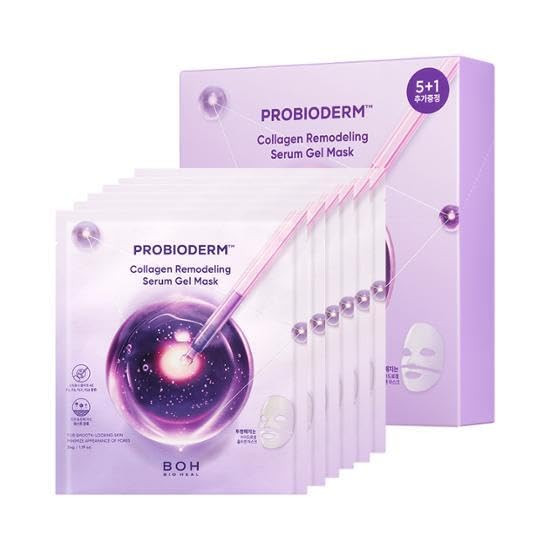 PROBIODERM™ Collagen Remodeling Serum Gel Mask (6ea X 34g) | Hydrogel Mask with Collagen Capsul... | Amazon (US)