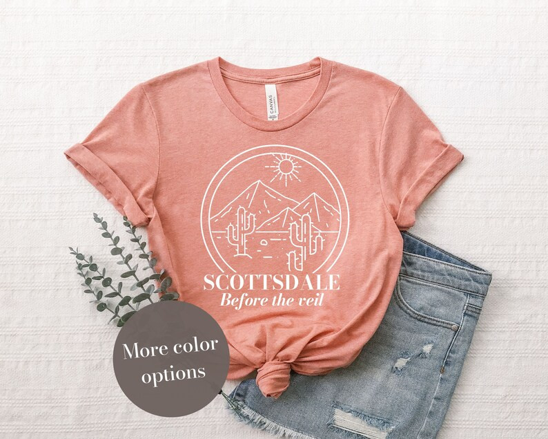 Scottsdale Before the Veil Bachelorette Tshirts Bridesmaid - Etsy | Etsy (US)