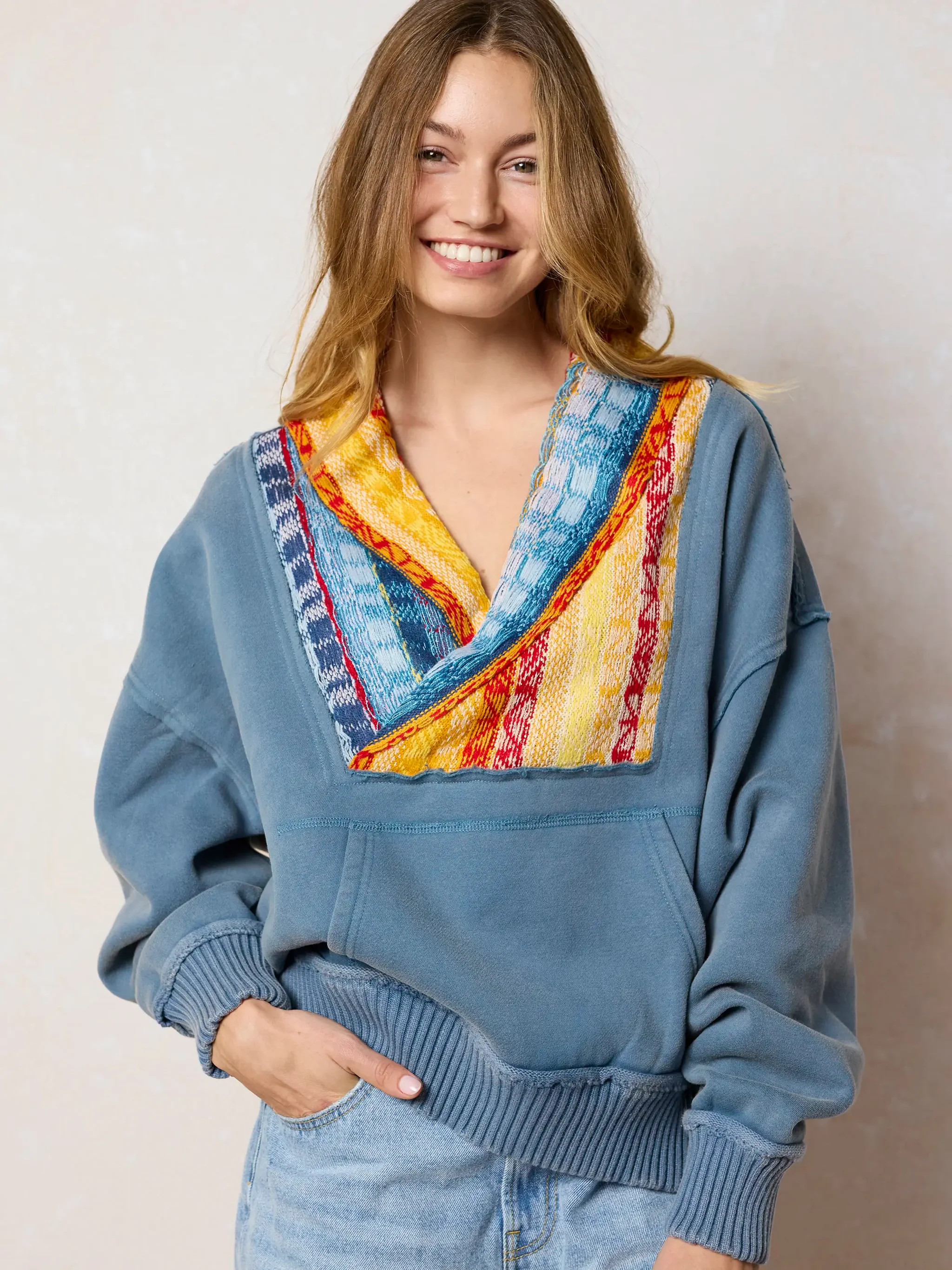 Tyler Intarsia Sweatshirt | Natural Life