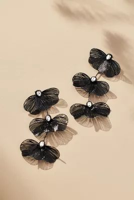 Wire Petals Drop Earrings | Anthropologie (US)