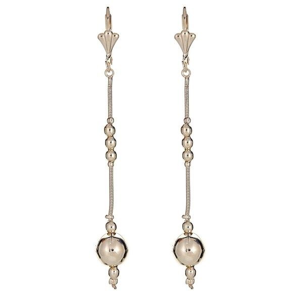 Gold Plated Gold Dangling Earrings | Bed Bath & Beyond