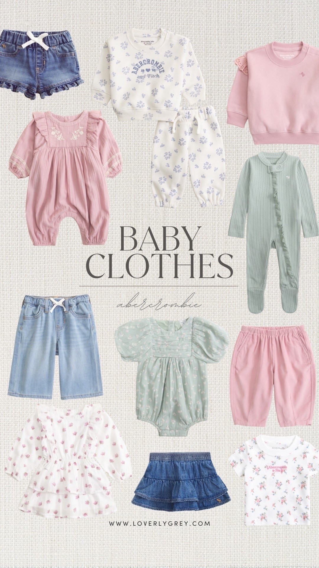 The baby line at @abercrombie is the cutest! The colors and patterns are so sweet and the quality is great! You can get 30% off select styles now 👌🏼

Loverly grey, baby clothing, baby girl finds, sale girl clothes, onesie baby girl

#LTKKids #LTKBaby #LTKmomlife