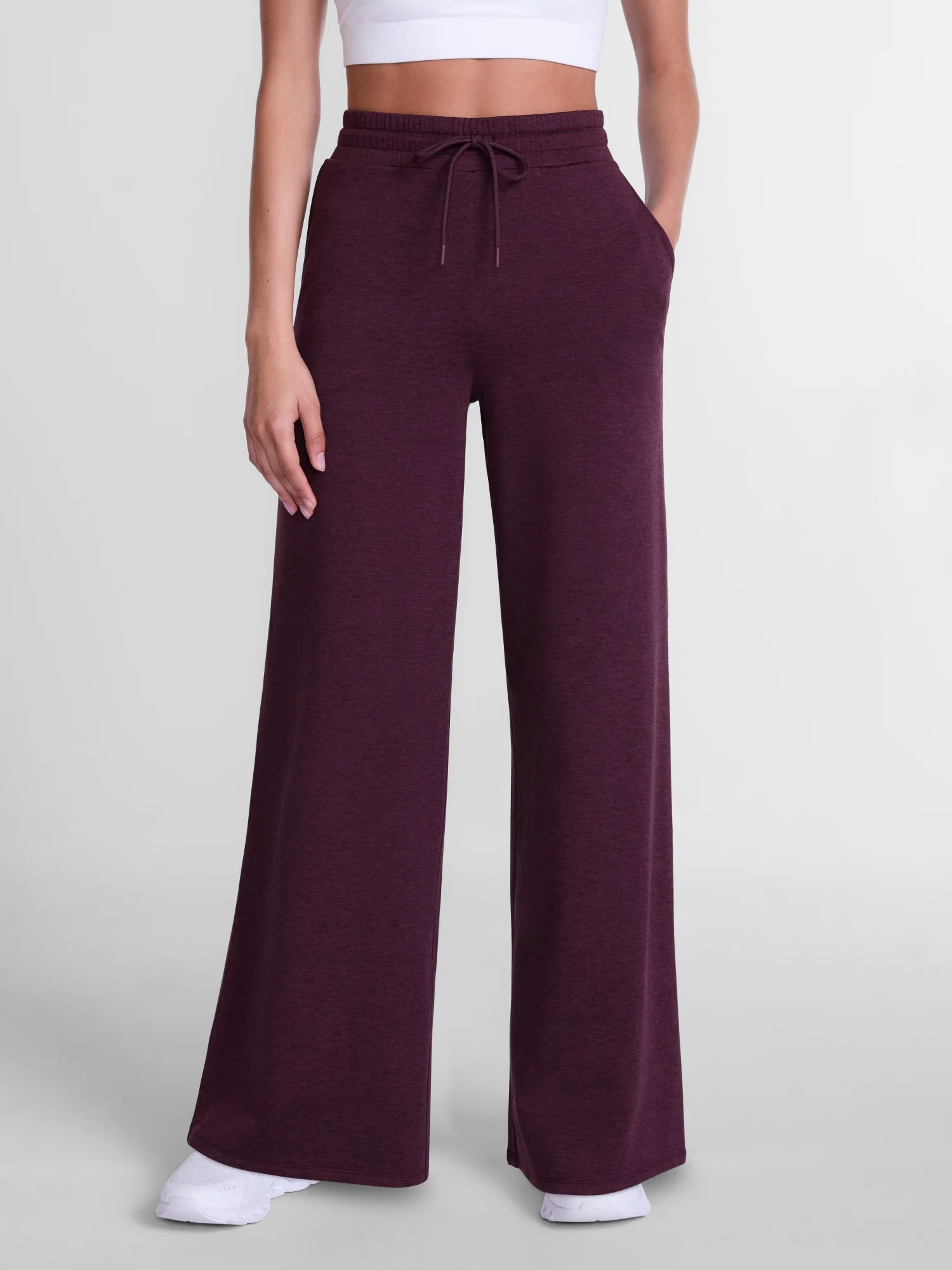 Athletic Works Women’s and Women’s Plus ButterCore Wide Leg Pants, 30” Inseam, Sizes XS-4X | Walmart (US)