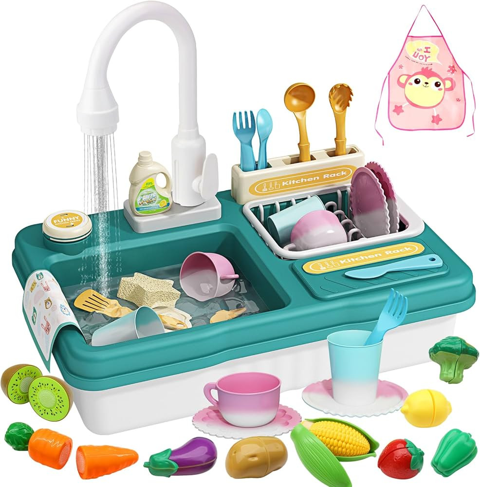 Jovow Faucet Rotates The Water Function,Color Changing Kitchen Sink Toys,Thermal Electric Dishwas... | Amazon (US)
