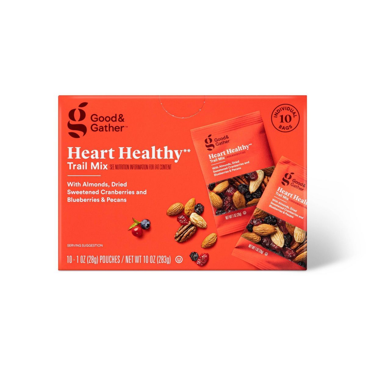 Heart Healthy Trail Mix - 10ct - Good & Gather™ | Target