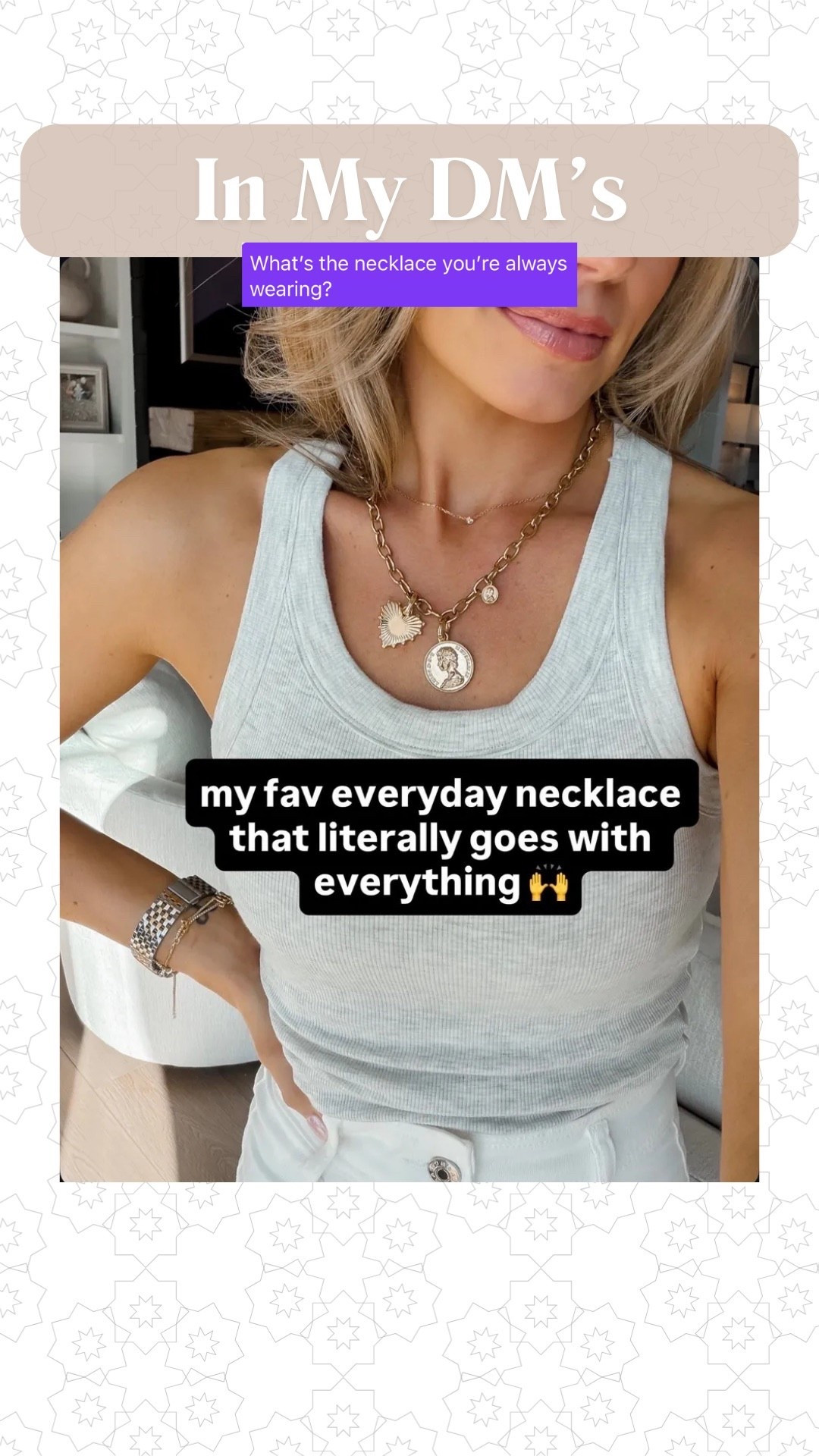 My everyday necklace that happens to also be my brand, Harper Myers 😊💖

#LTKootd #LTKgrwm #LTKBeauty