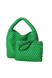 'Honora' Hand-Woven Hand Bag (11 Colors) | Goodnight Macaroon