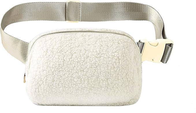 Athletica Everywhere Fleece Belt Bag,Crossbody Bag Fanny Pack for Women,Cute Mini Everywhere Bum ... | Amazon (US)