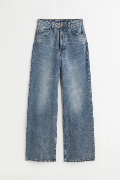 Wide High Jeans | H&M (US + CA)