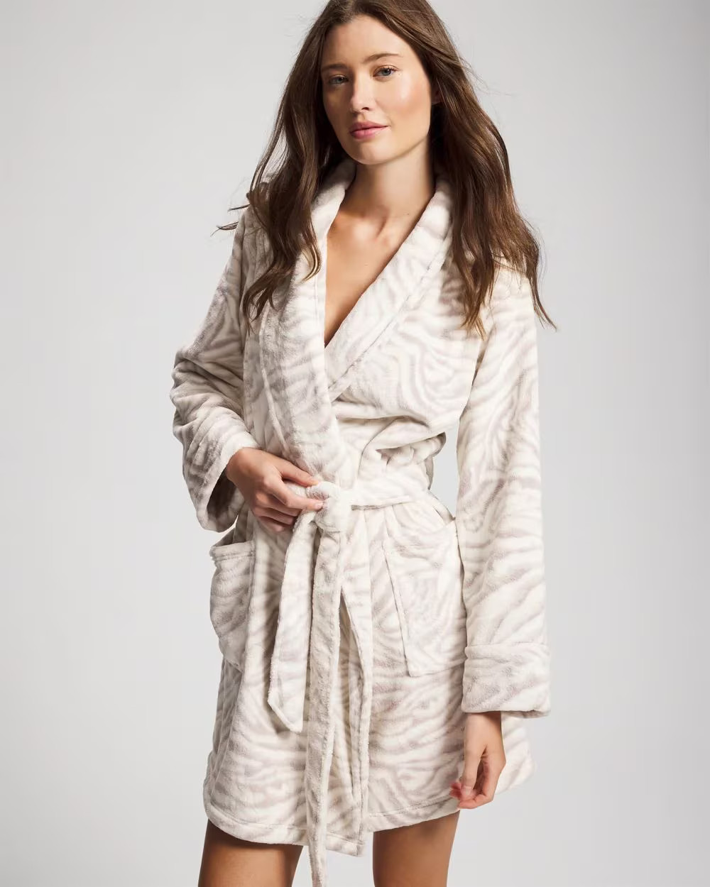 Plush Short Robe | Soma | SOMA