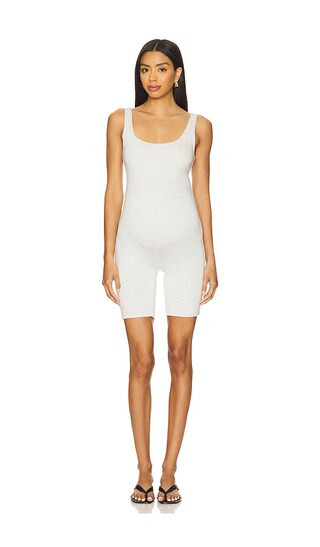 BUMPSUIT Cindy Romper in Grey. - size M | Revolve Clothing (Global)