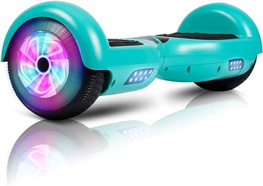 JOLEGE Hoverboard, 6.5" Two-Wheel Self Balancing Hoverboards - LED Light Wheel Scooter for Kids | Amazon (US)