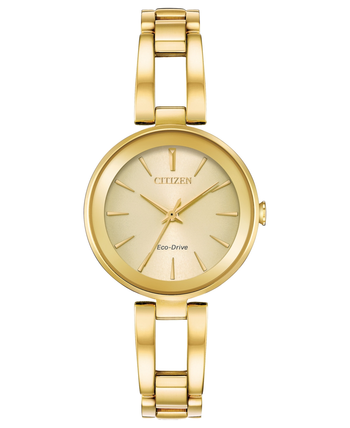 Citizen Women's Eco-Drive Axiom Gold-Tone Stainless Steel Bracelet Watch 28mm | Macys (US)