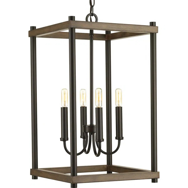 Maez 4 - Light Lantern Rectangle Pendant | Wayfair North America