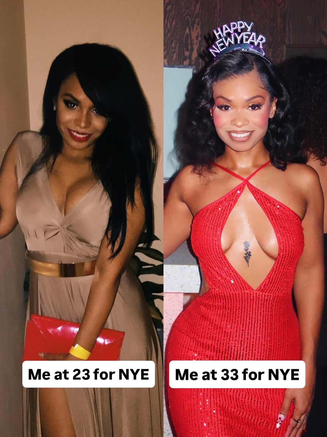 I stopped contouring my nose and eventually got a boob reduction. Cheers to continuously making better decisions for ourselves in 2026!
•
•
•
•
•
•
#fitness #gym #workout #fitnessmotivation #fit motivation bodybuilding training health fitfam healthylifestyle lifestyle love gymlife gymmotivation sport healthy personaltrainer muscle crossfit fitnessmodel exercise weightloss fitnessjourney fashion wellness yoga nyc influencers content creators in their 30s self care black women 
trendingreels trendingsongs