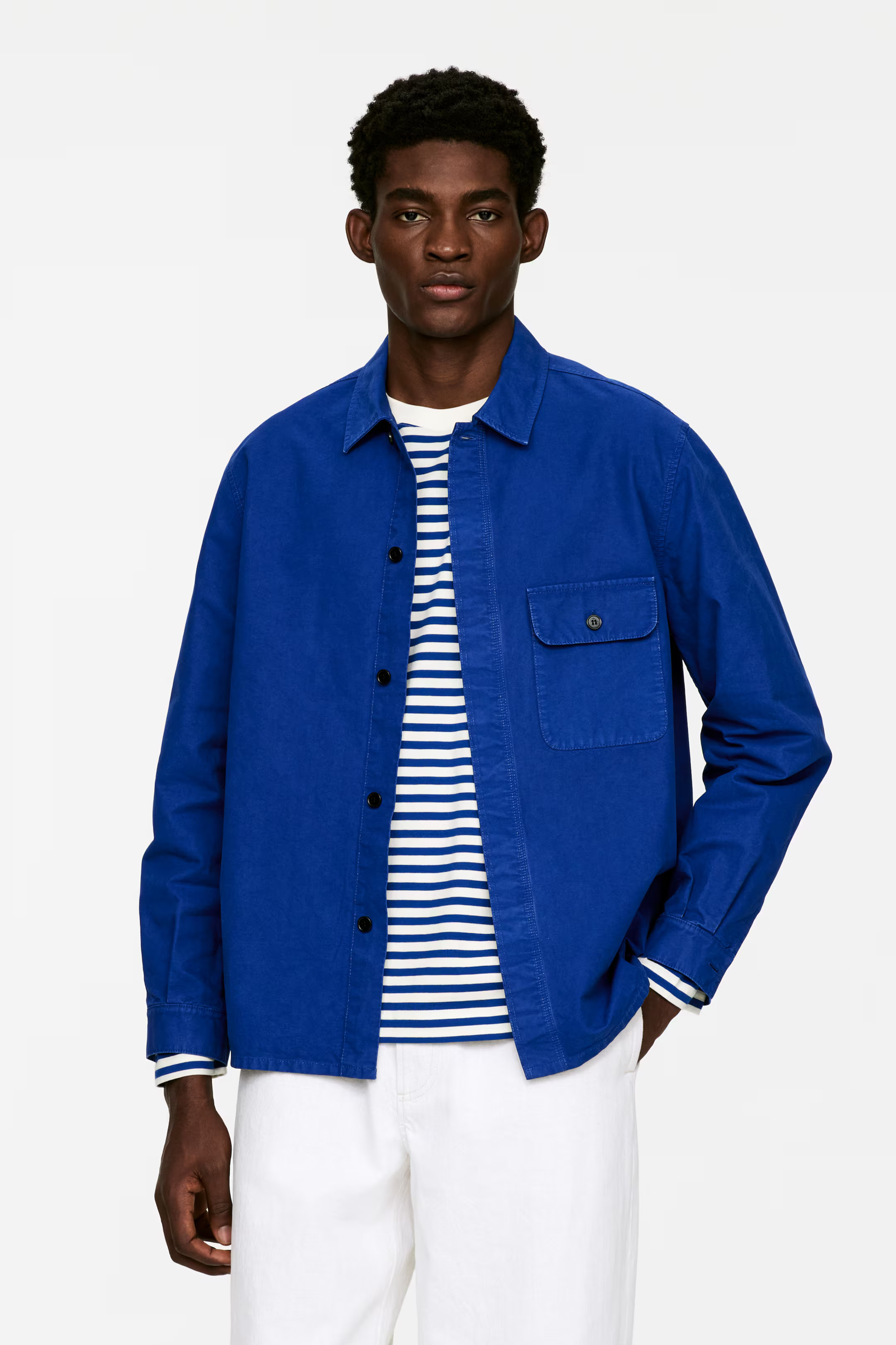 Overshirt aus Canvas | H&M (DE, AT, CH, NL, FI)