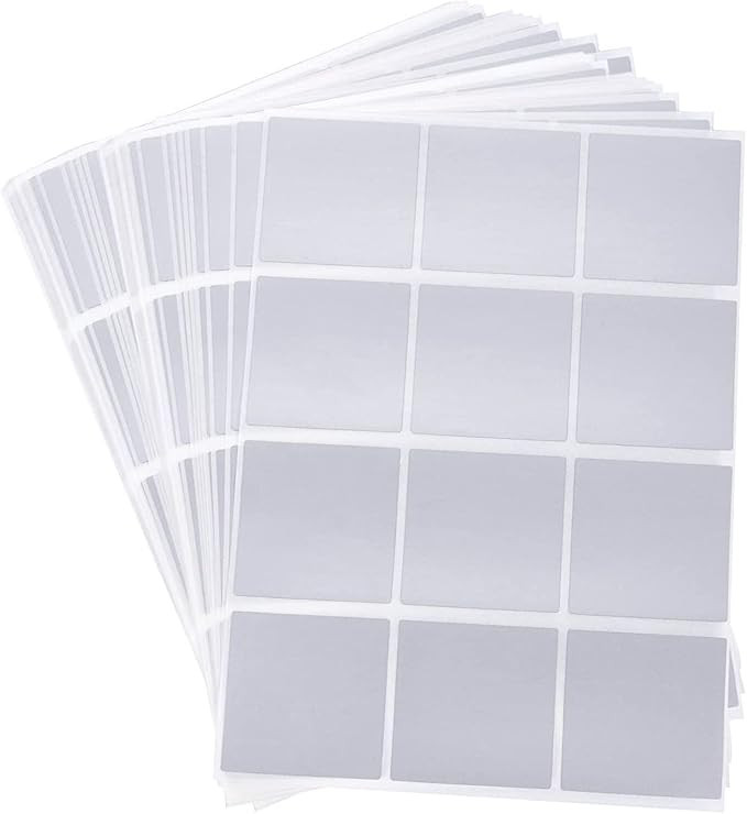 Juvale 2 x 2 in Scratch-Off Stickers - 516-Pack Square Sticker Labels, Self-Adhesive Peel and Sti... | Amazon (US)