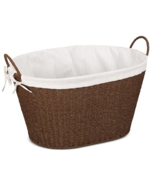 Household Essentials Paper Rope Lined Laundry Basket | Macys (US)