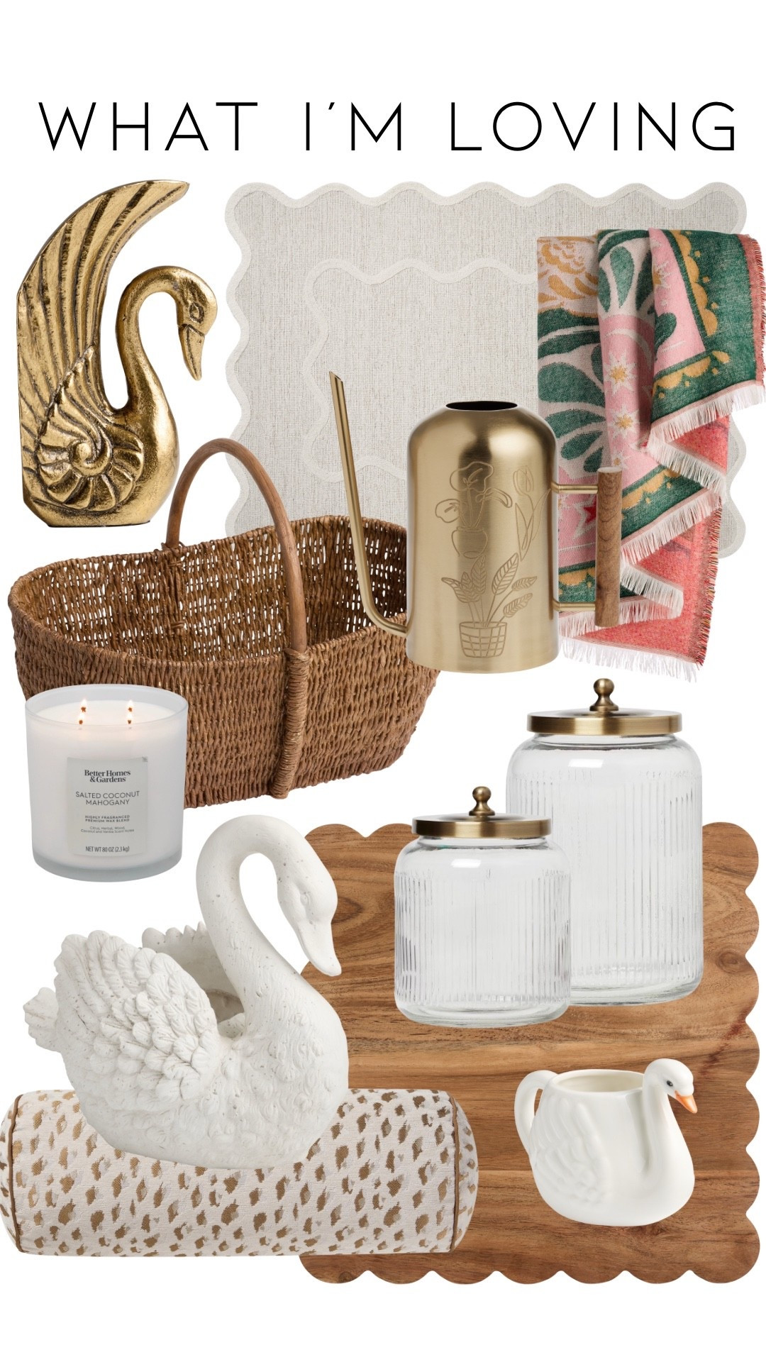 What I’m loving this week. In full disclosure I already ordered some of it, but I’m trying to pick my favorites so many cute pieces, though! World, market, Amazon, Walmart, target, Swan, watering can, canisters, cutting board, blanket, lamp, candle, rug, new office, refresh ￼￼

#LTKHome #LTKmomlife #LTKOver40