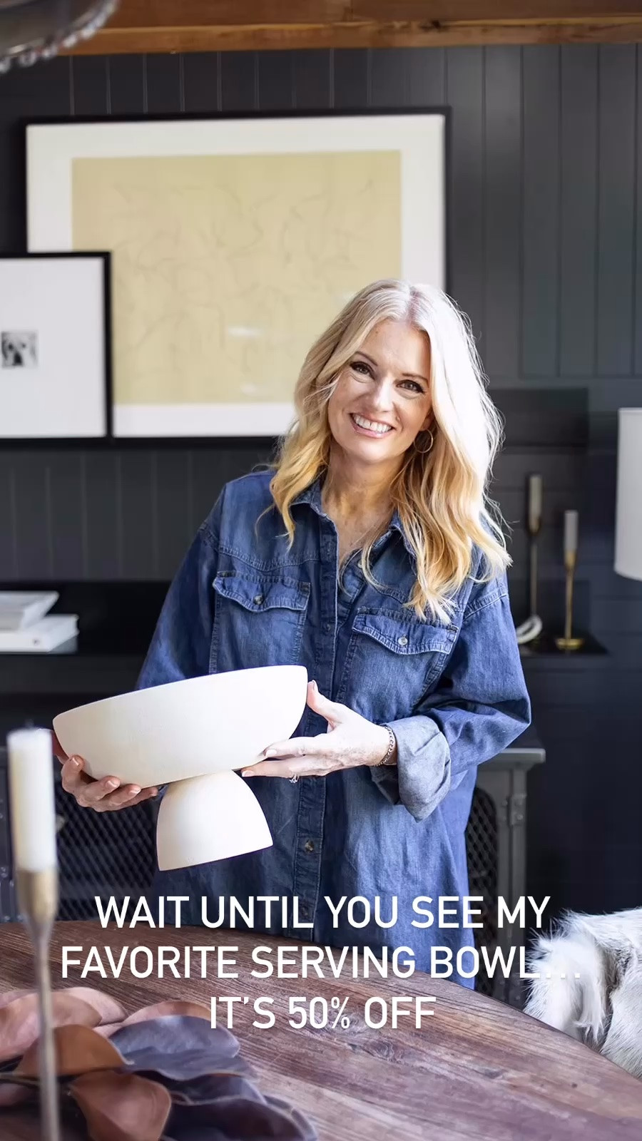 Favorite Footed Serving Bowl — Designer Look for Less

One of those pieces that works year-round and makes styling feel effortless. I use this footed serving bowl on our table, kitchen island, coffee table, and even for seasonal decor. The neutral color and sculptural shape give that high-end, designer look… and it’s currently 50% off. A staple piece I reach for again and again.

#LTKHome #LTKSaleAlert