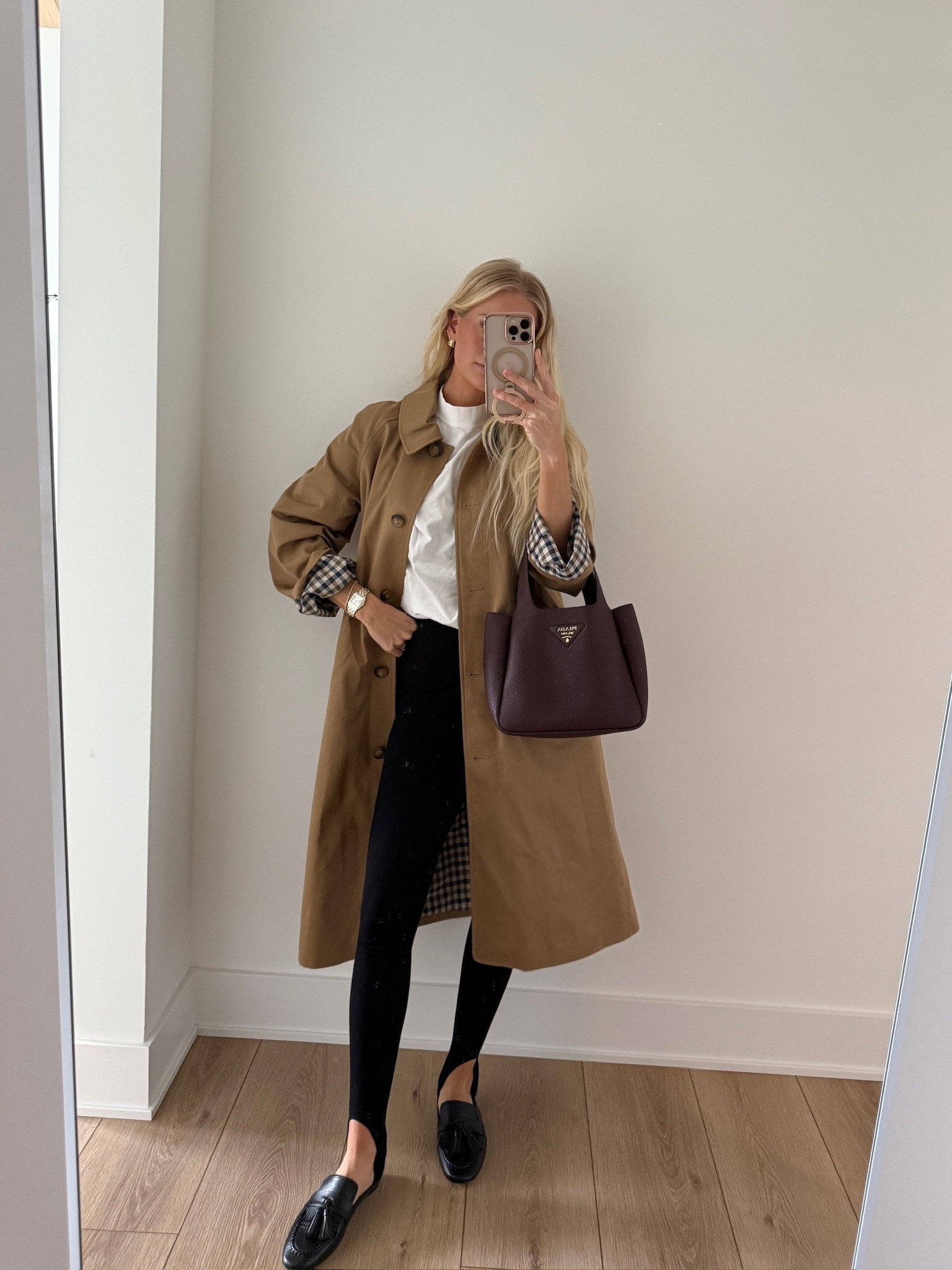 Wearing a size small in the tee, size 4 in the coat, and size small in the stirrup pants! Shoes run tts! #kathleenpost

Use code kathleen15 for heaven mayhem!

Chic style, trendy fashion, ootd, early fall fashion, fall outfit idea, fall transition outfits

#LTKSeasonal #LTKStyleTip