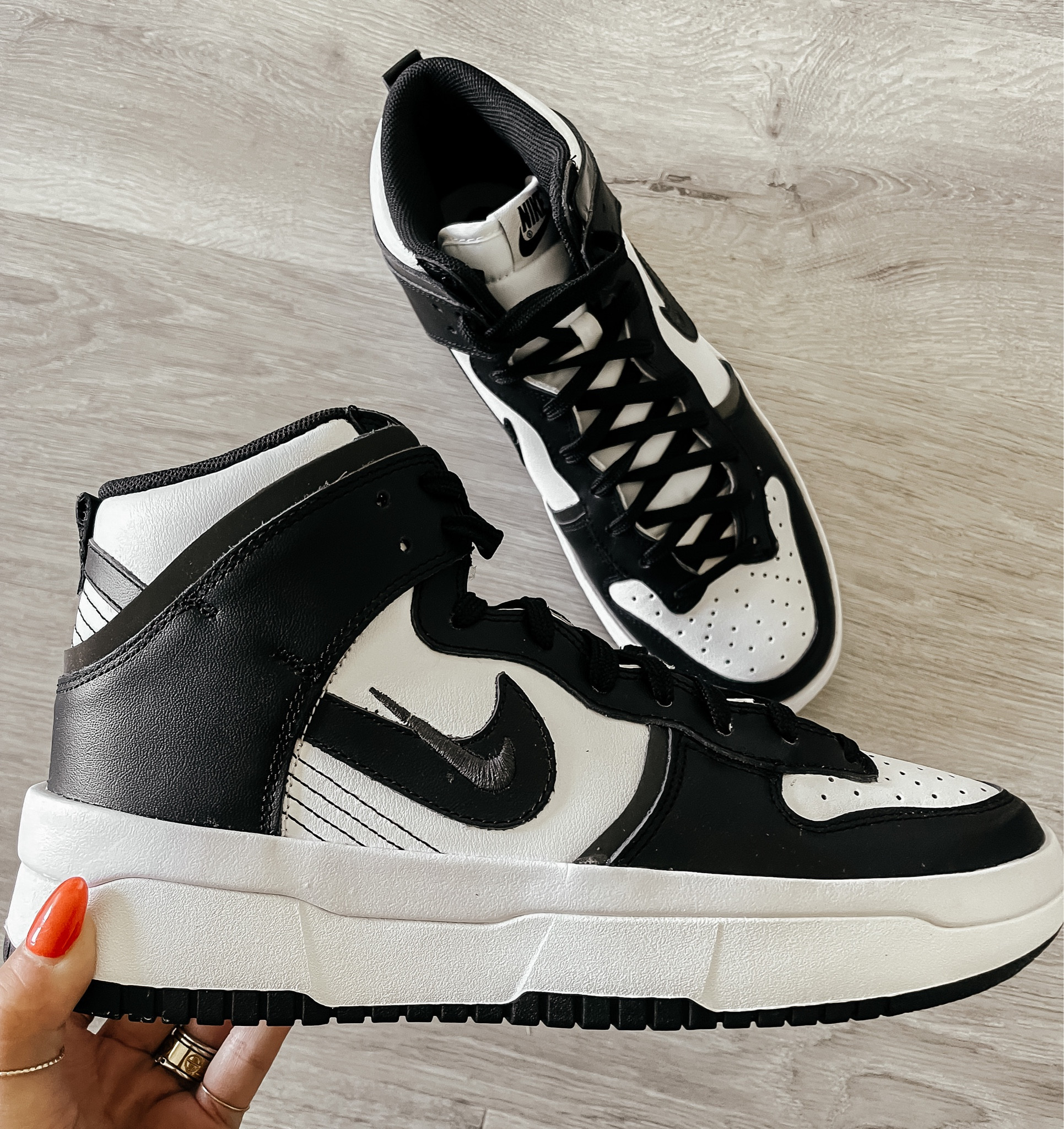 Nike Dunk Hi Rebel platform … curated on LTK