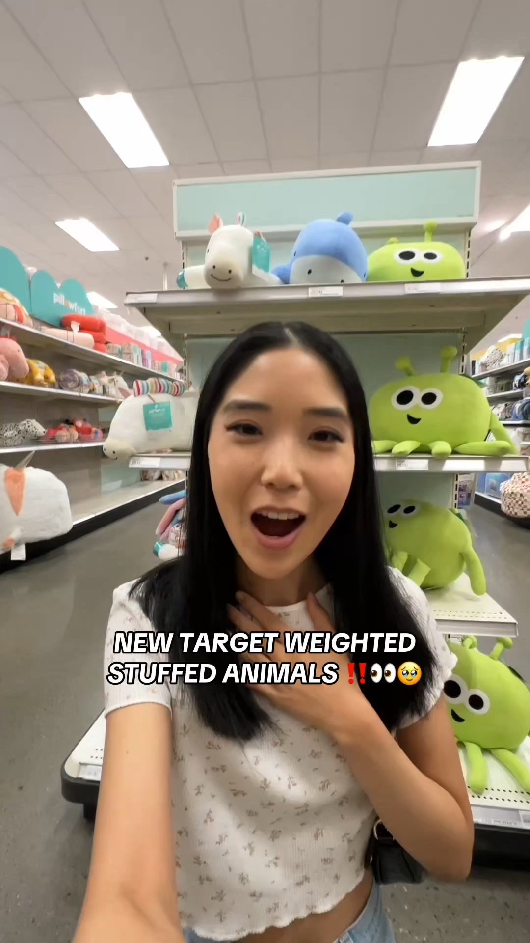 New Target weighted stuffed animals!!🥹 The first 3 are a new cooling fabric, and the others are part of the holiday drop!

#target #weightedstuffedanimals #stuffedanimal #plushies #plushtoy #targetfinds #holiday #bedroom #roomdecor #giftguide 

#LTKSeasonal #LTKFamily #LTKHome