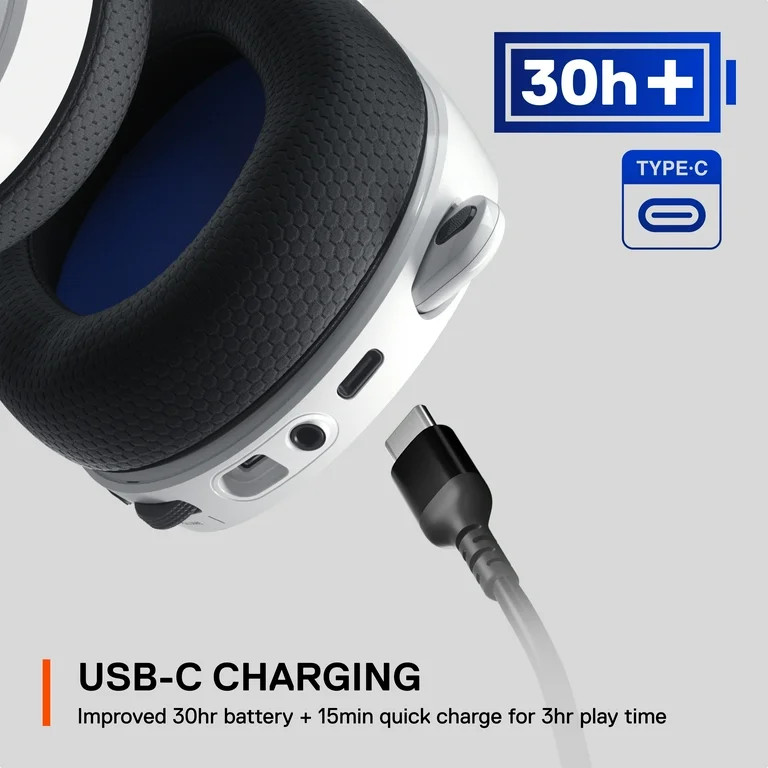 SteelSeries Arctis 7P+ Wireless Gaming Headset, Lossless 2.4 GHz – 30 Hour Battery Life, USB-C,... | Walmart (US)