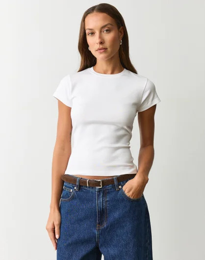 Cotton Basic Tee | Glassons (Australia)